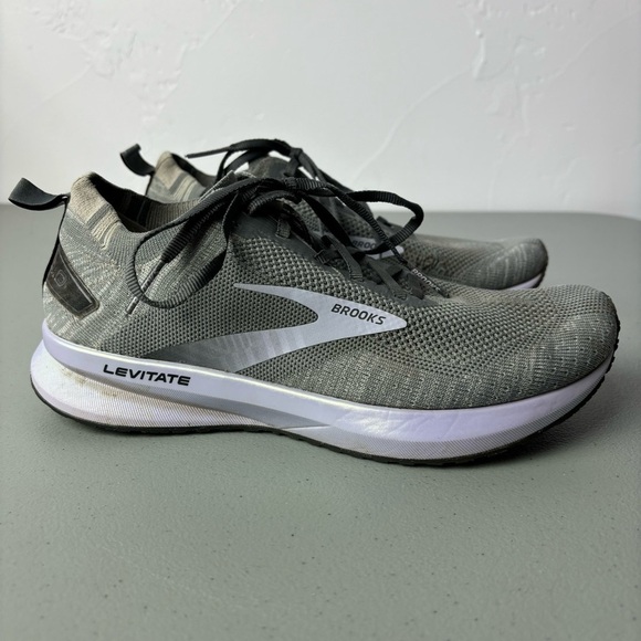 Brooks Shoes - Brooks Levitate 4 Women's Running Athletic Sneakers Shoes Size 9 Gray Purple